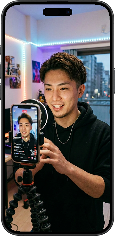 所属ライバー